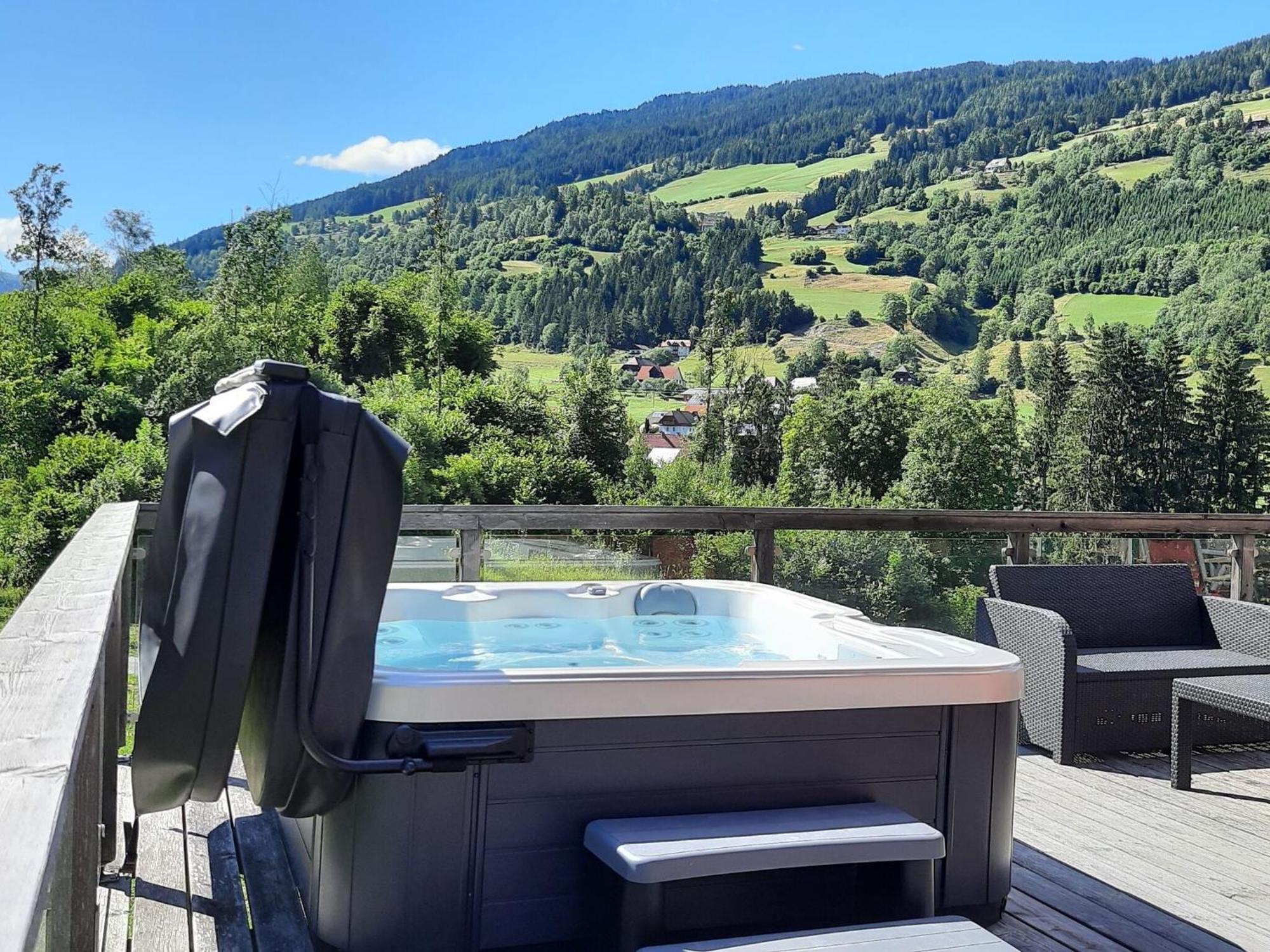 Chalet In St Georgen Ob Murau With Hot Tub ซังคท์เกออร์เกน อ็อบ มูเรา ภายนอก รูปภาพ